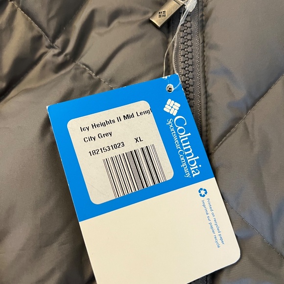 Columbia winter coat grey - Picture 4 of 5